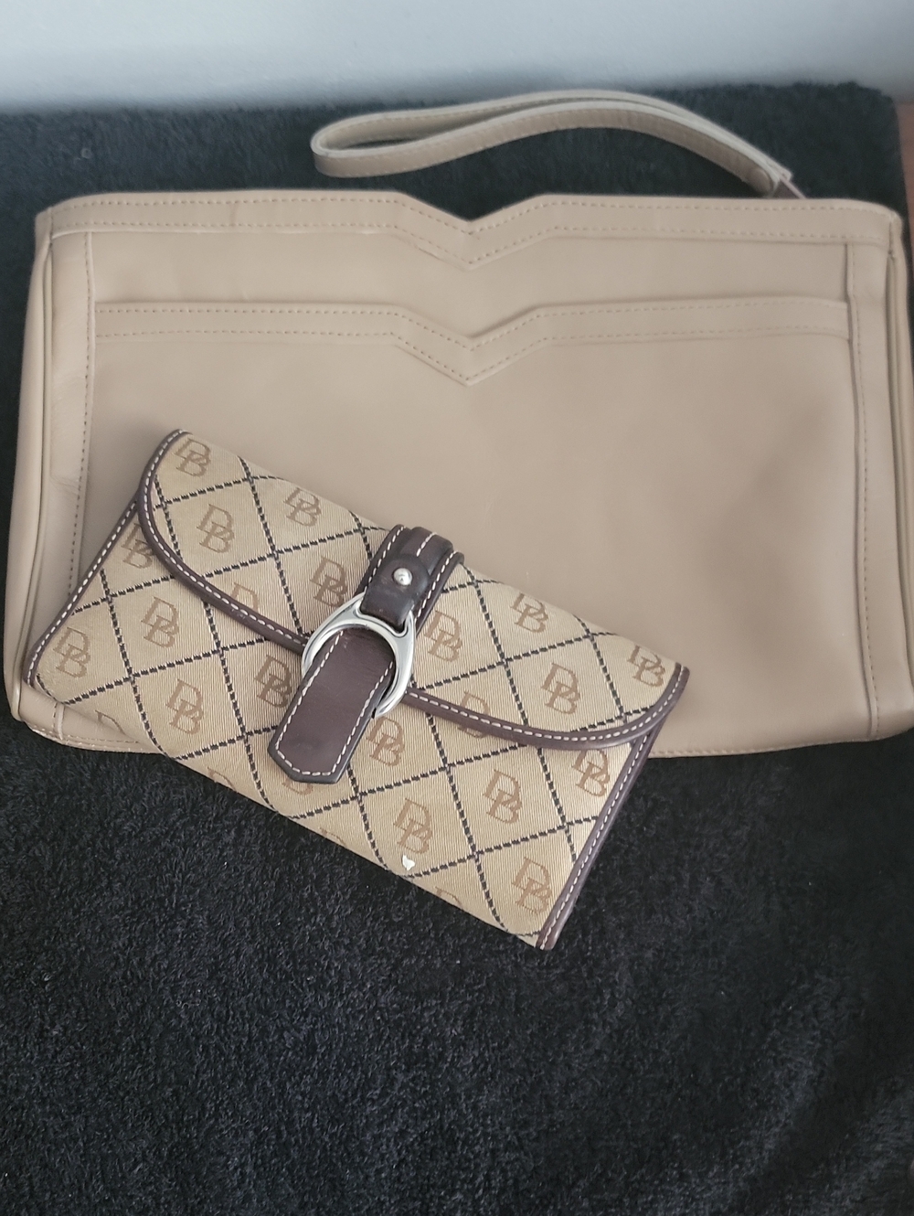 Tuape Clutch and Doonwy and Burke Wallet
